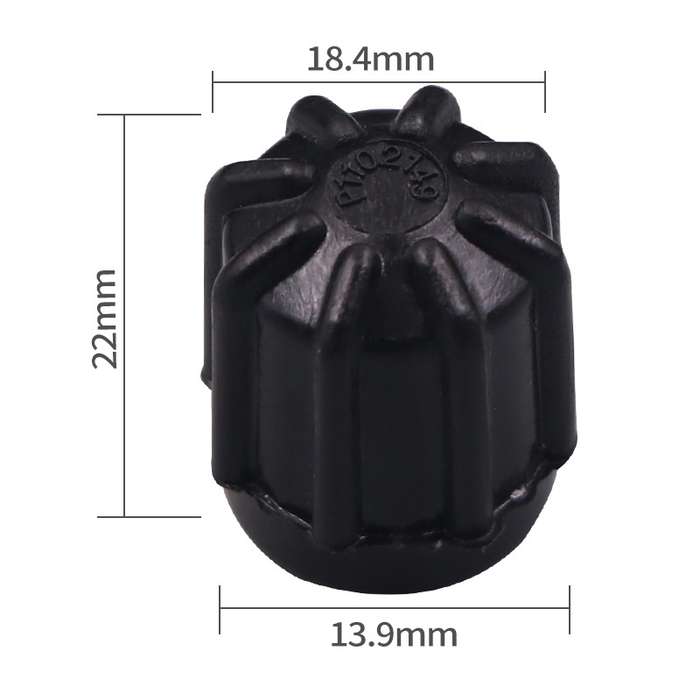 20pcs Car Air Conditioner Dustproof Plastic Valve Leakproof Cap(Small)