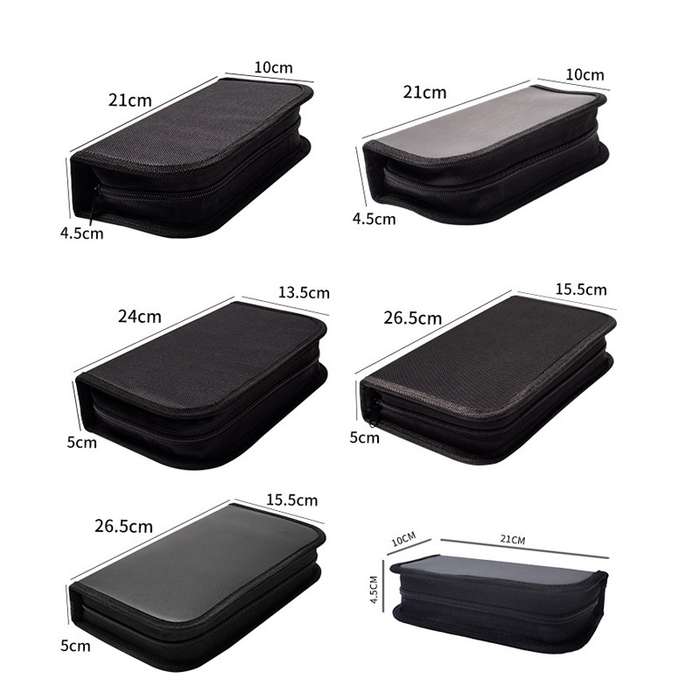 Zipper Storage Package Portable Multi-Function Tool Storage Bag, Style: E Leather+Canvas