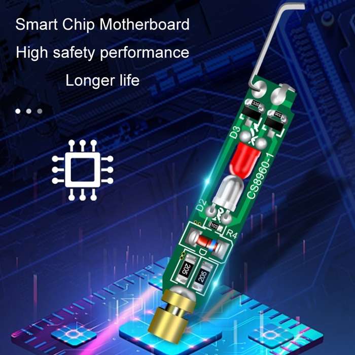 Multi-Functional High-Brightness Color Light Intelligent Sensor On-Off Electroscope Pen(With Packagi