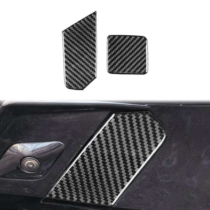 For Chevrolet Corvette C8 2pcs /Set Trailer Hook Sticker(Black)