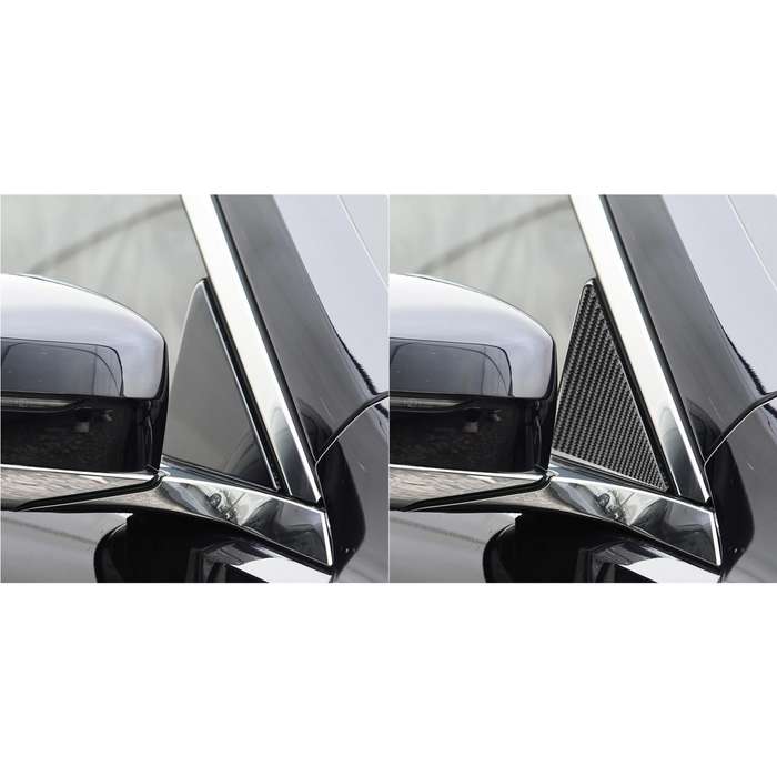 For 2019-2024 BMW 8 Series G14 2pcs /Set Universal A-pillar Stickers for Left and Right Drive(Red)