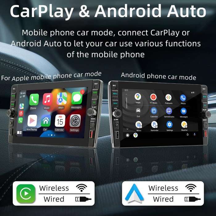 8 inch Bluetooth FM Radio Car MP5 Android Navigation Machine, Memory: 1+32G