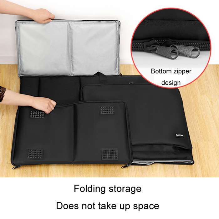 Baona BN-K002 Desktop Computer Host Monitor Keyboard Storage Bag, Size: Medium 24 inches