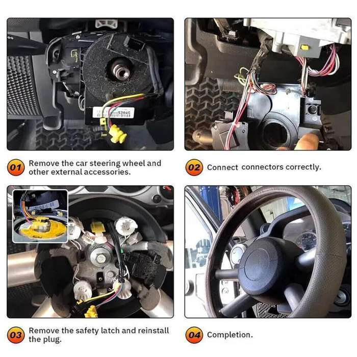 For 2015-2020 Ford Edge Hairspring Clock Spring Coil(DG9Z14A664A)