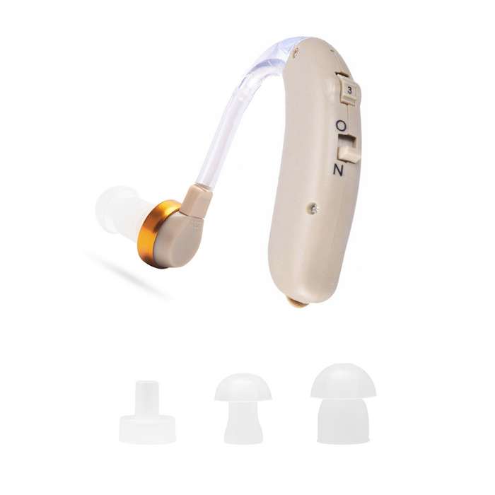 F-138D DC 1.5V Earhook Hearing Aid Sound Amplifier