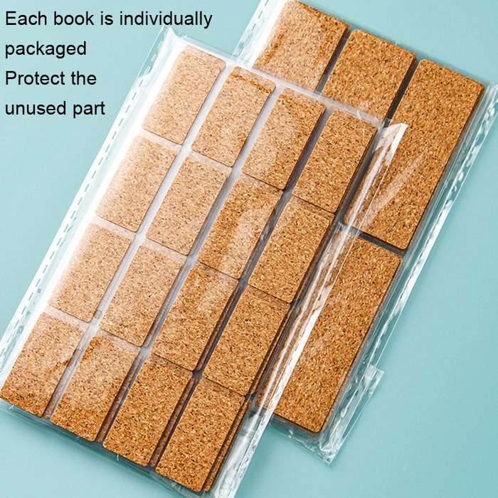 Small Cork 1bag Non-Marking Marker Stickers Kitchen Classification Waterproof Oilproof Self-Adhesiv
