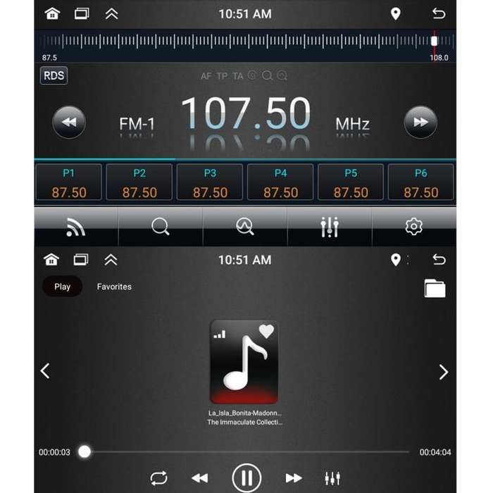 For Fiat Linea Punto EVO line 2012-2015 Car Android Navigation Bluetooth FM Radio, Memory: 2+64G