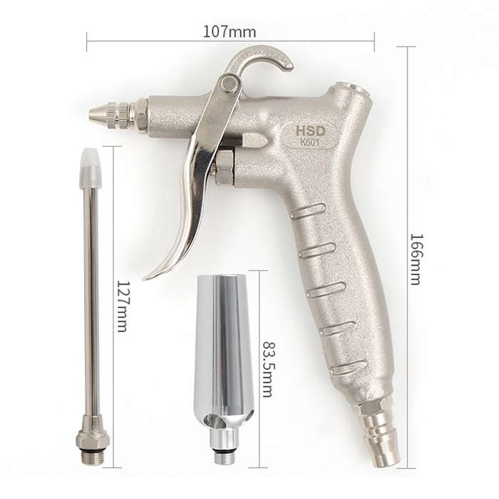 HSD K601 Decontamination Jet Dust Cleaner With Long Nozzle And Short Nozzle