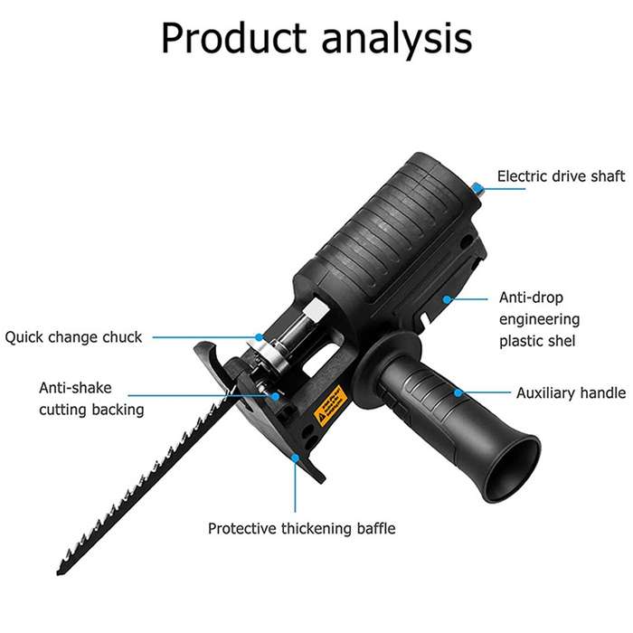 HILDA Quick Installation Cutter Saw Drill Accessories(Without Oil Pot)
