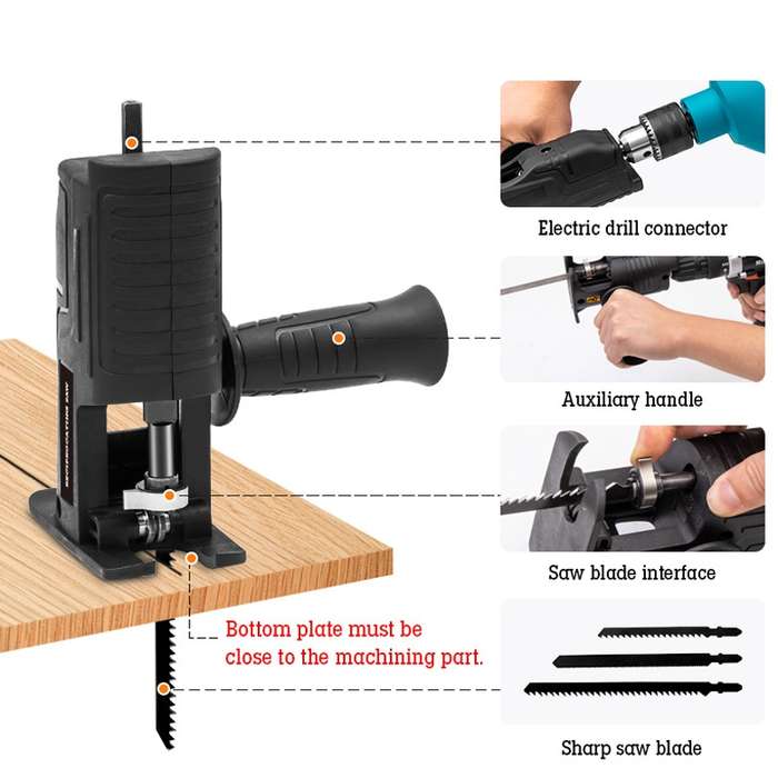 HILDA Quick Installation Cutter Saw Drill Accessories(Without Oil Pot)