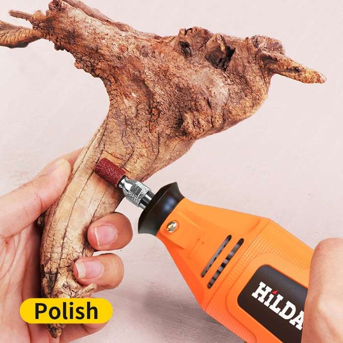 HILDA 17pcs /Set Woodworking Angle Mill Accessories Grinding Accessories Set