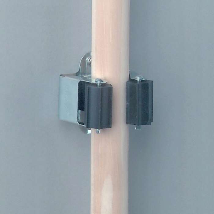 HILDA Single Wall Mounted Perforated Storage Tool Holder Kitchen Hanging Rack