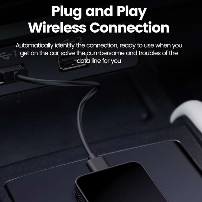 Wired to Wireless Carplay Box Android Auto for Car Interconnection(2Air)