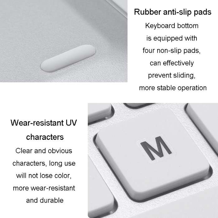 B035 2.4G Wireless Keyboard Scissor Foot Construction Silent Office Laptop External Keyboard, Color: