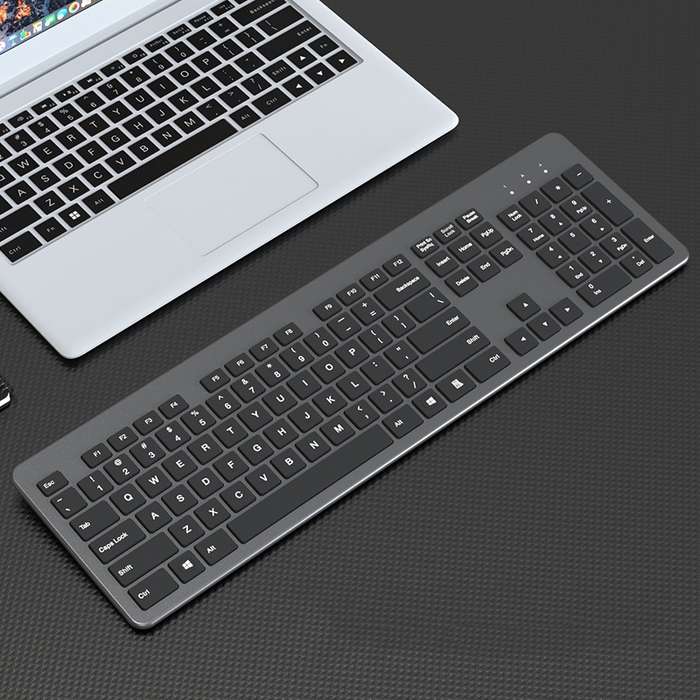 B035 2.4G Wireless Keyboard Scissor Foot Construction Silent Office Laptop External Keyboard, Color: