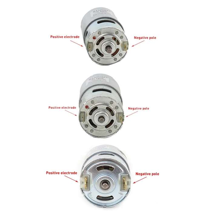 HANPOSE 775-150W Durable Spindle DC Motor Lawn Mower Motor With Two Ball Bearing Rated