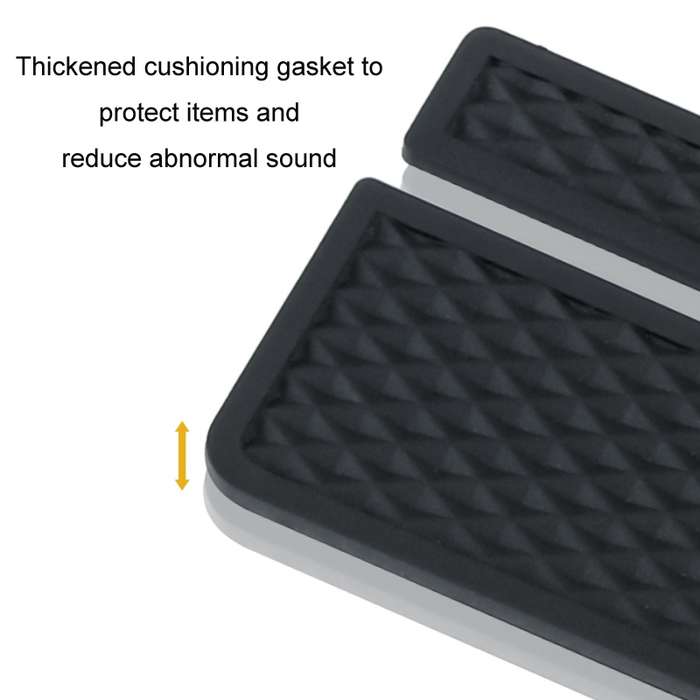 Car Seat Gap Storage Box with 2 USB Charging Port, Color: Co-pilot Red