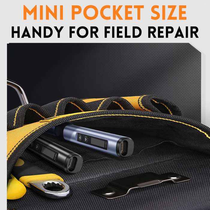FNIRSI 4pcs/ Set Mini Soldering Station Digital Display Constant Temperature Smart Soldering Iron,