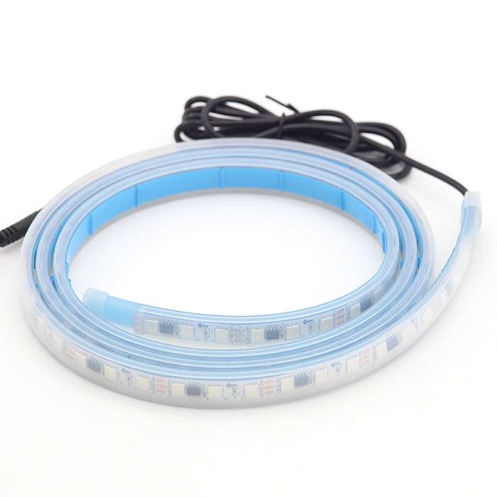 Car LED Streamer Phantom Running Lights Voice-Controlled Rhythmic Atmosphere Light With Turn Signals