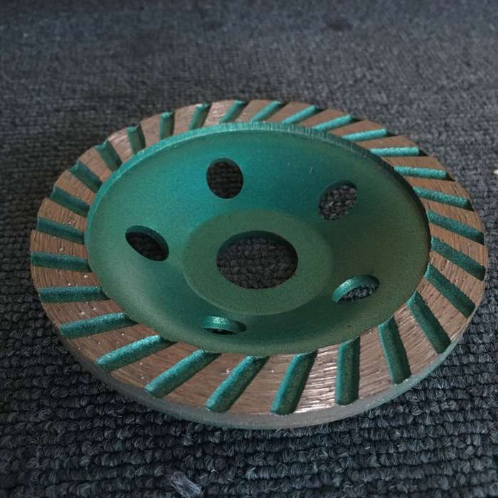 100mm Concrete Stone Diamond Grinding And Polishing Blades Ceramic Grinder Machine Fan Shape Grindi