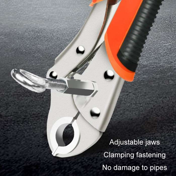 Floor Heating Pliers Manual Heating Pipe Removal Cleaning Installation Pliers, Model: 6 Point