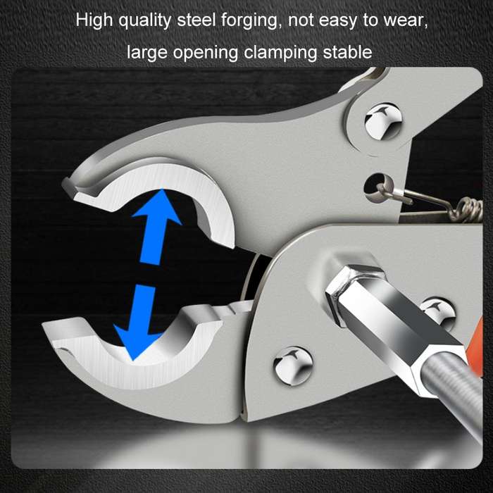 Floor Heating Pliers Manual Heating Pipe Removal Cleaning Installation Pliers, Model: 6 Point