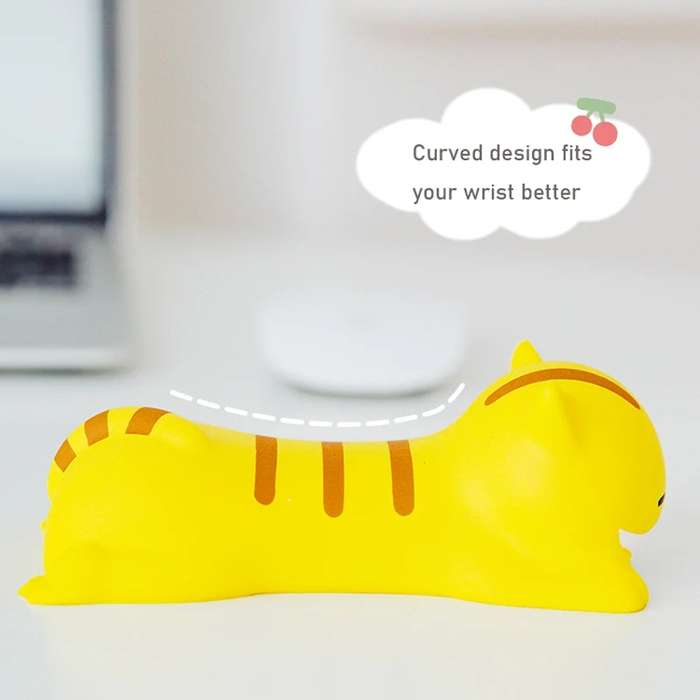 Decompression Memory Foam Mouse Pad Cute Desktop Mouse Wrist Cushion Hand Rest, Pattern: Pig
