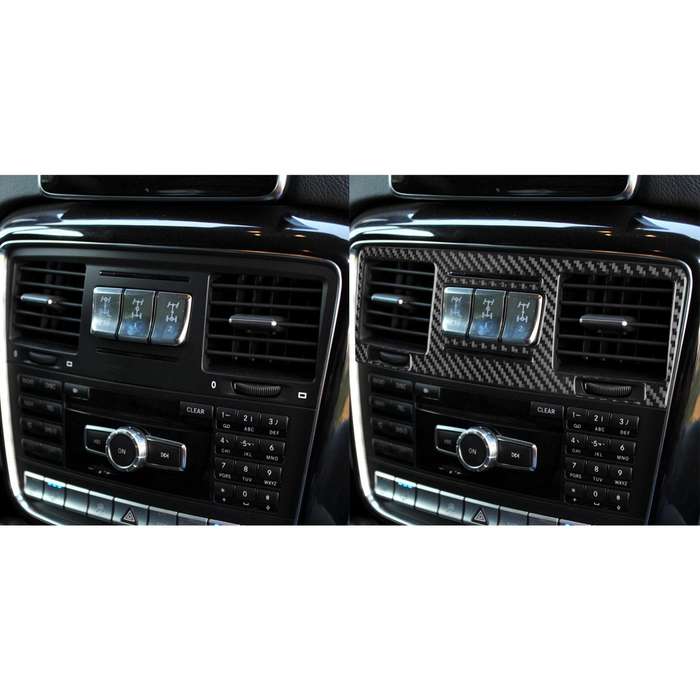 For Mercedes-Benz G-Class W463 Middle Air Vent Decorative Sticker(Red)