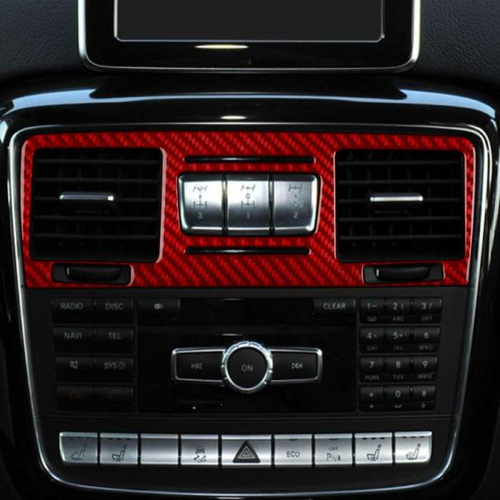 For Mercedes-Benz G-Class W463 Middle Air Vent Decorative Sticker(Red)