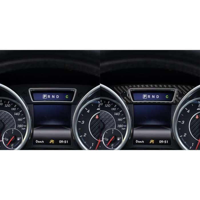 For Mercedes-Benz G-Class W463 Instrument Decoration Stickers(Red)