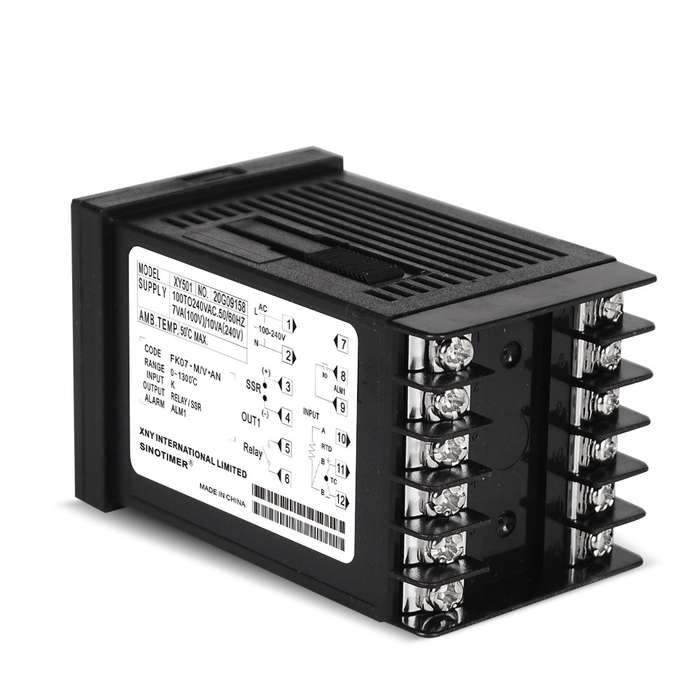 SINOTIMER XY501 Short Shell Intelligent PID Temperature Control Instrument Heating Refrigeration Rel