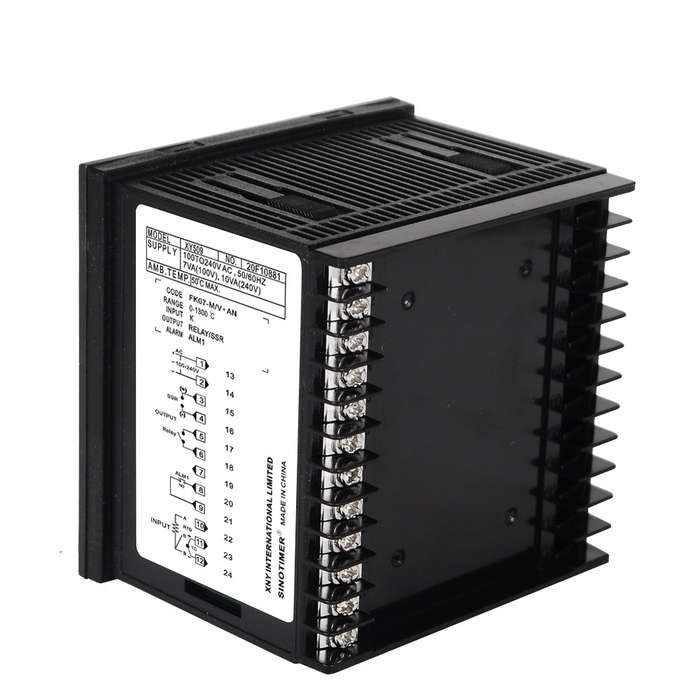 SINOTIMER XY509 Smart Temperature Control Instrument Short Case PID Heating Relay SSR Solid State Ou