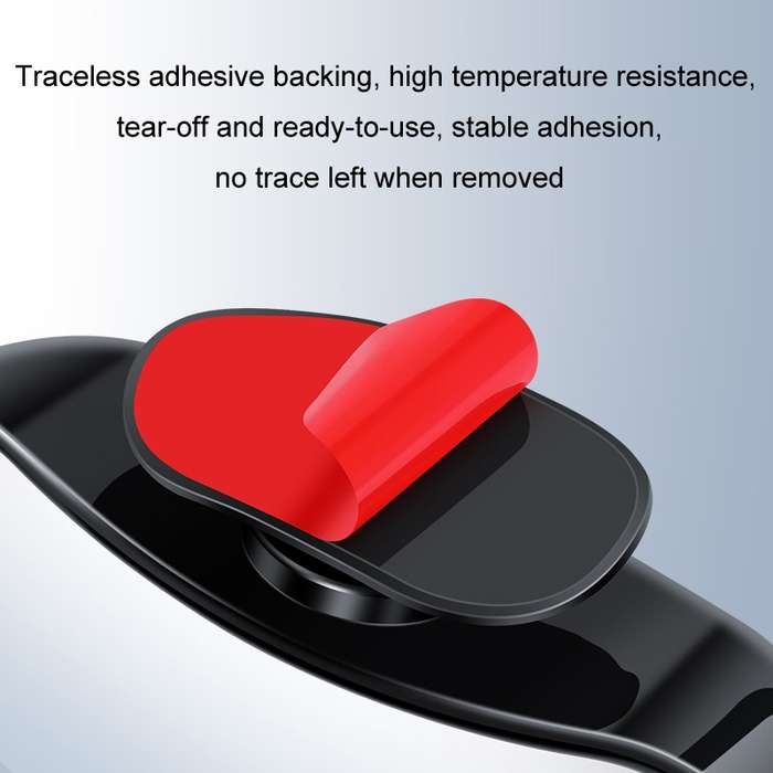 Car Rearview Mirror Assisted Reversing Blind Spot Wide-angle Mirror, Color: Red