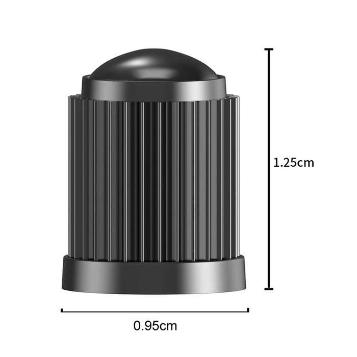 30pcs Car Bicycle Plastic Tire Valve Cap(0.95x1.25cm)
