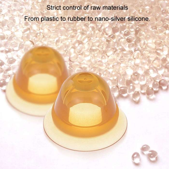 Maternity Inverted Nipple Silicone Corrector For Teen Girls Flat Breast Protector(Transparent)
