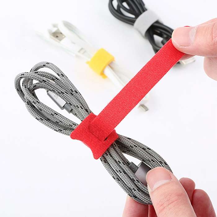 20pcs Nylon Fixed Packing Tying Strap Data Cable Storage Bundle, Model: 12 x 150mm Green
