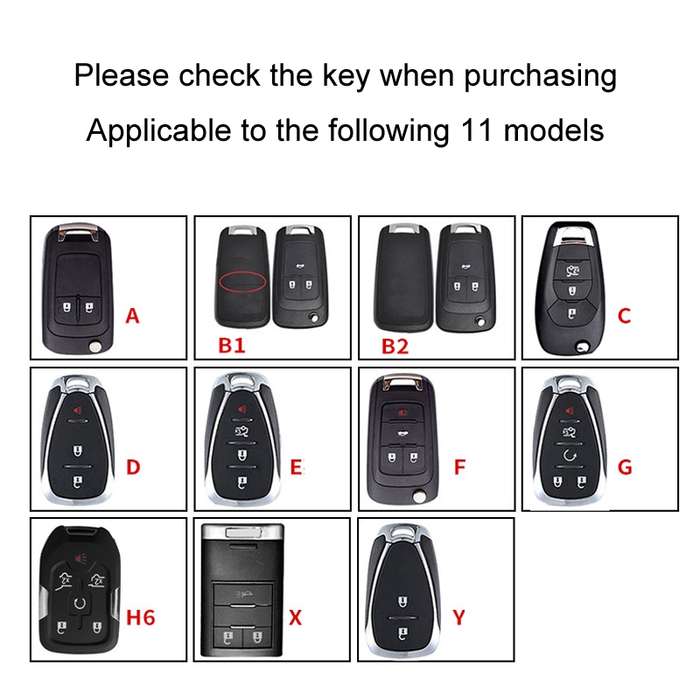 For Chevrolet Car Key Cover Multifunctional Keychain Anti-lost Number Plate, Style: A