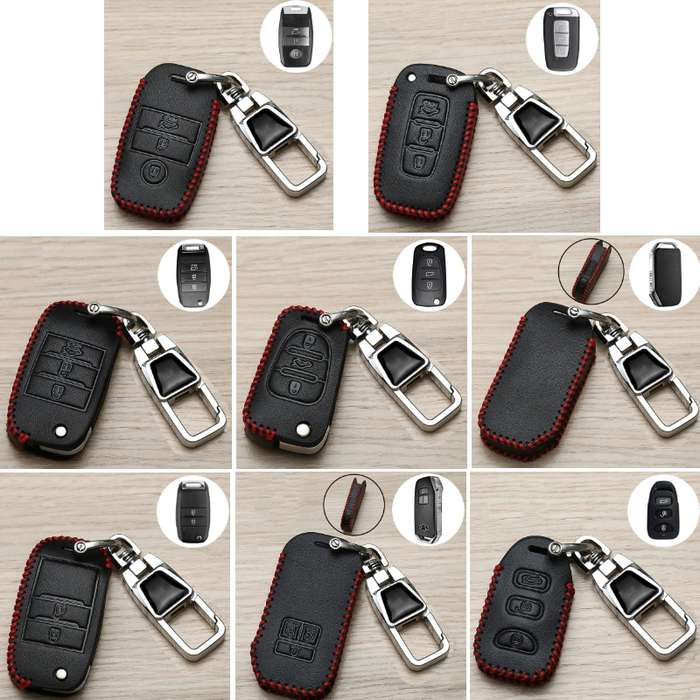 For Kia Car Key Cover Multifunctional Keychain Anti-lost Number Plate, Style: C