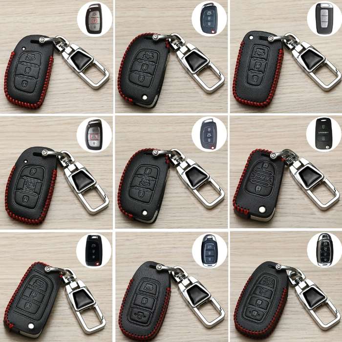 For Hyundai Car Key Cover Multifunctional Keychains Anti-lost Number Plates, Style: G