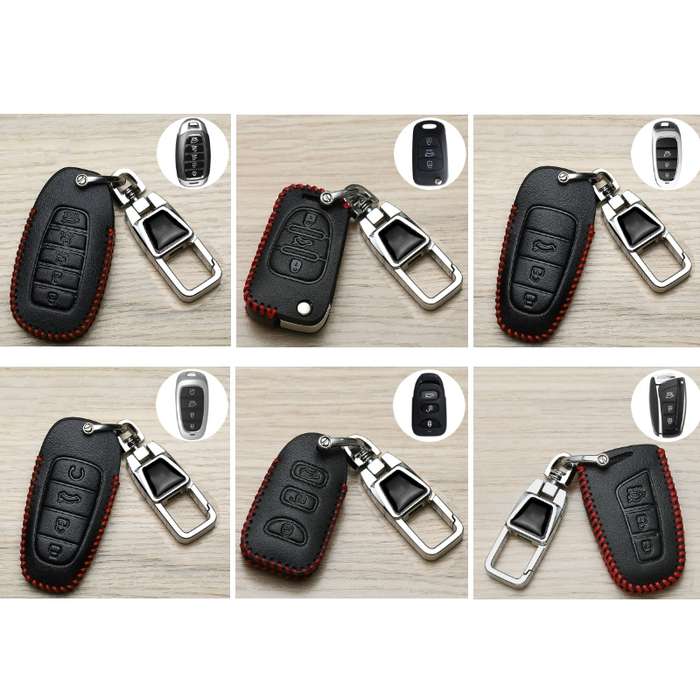 For Hyundai Car Key Cover Multifunctional Keychains Anti-lost Number Plates, Style: L