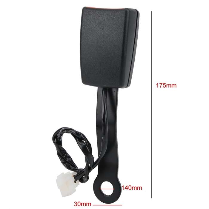 Car Seat Belt Socket with Alarm Wire Base(Q19)
