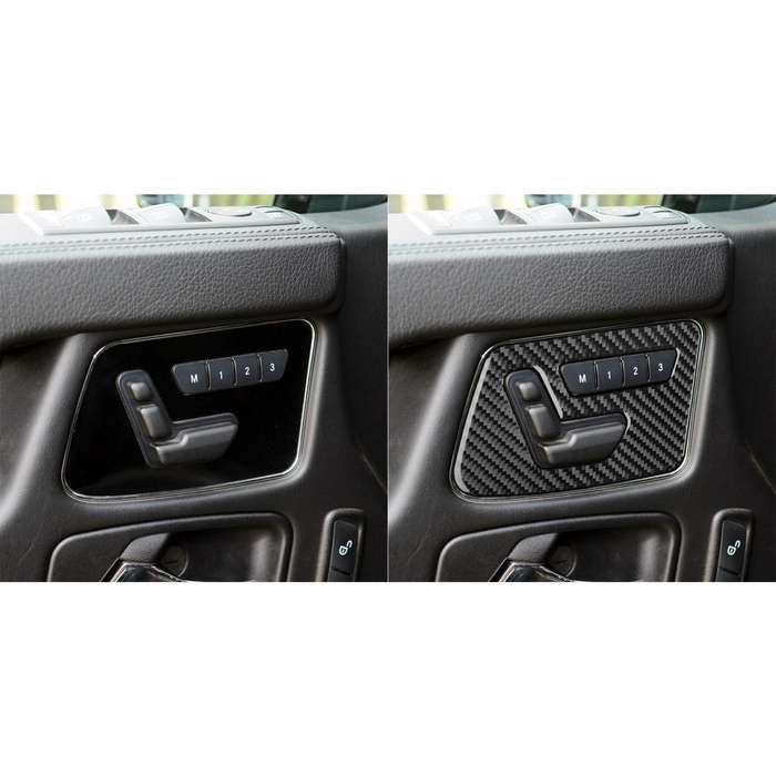 For Mercedes-Benz G-Class W463 2pcs /Set Seat Adjustment Sticker(Red)