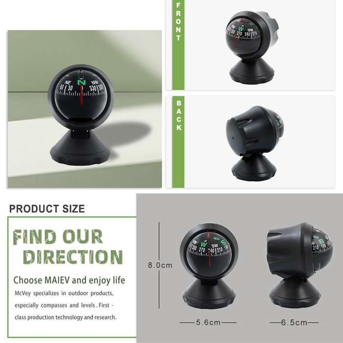 Outdoor Guide Ball Car Interior Ornament Guide Ball(English Version)