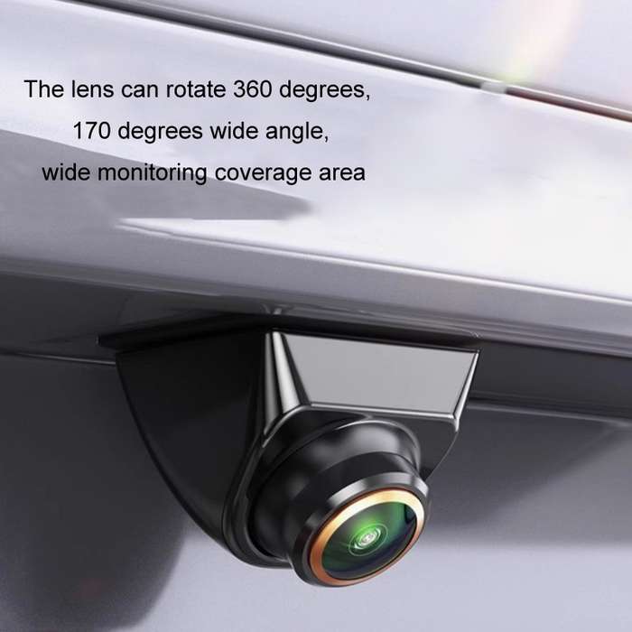 360-degree Adjustable Three-control Metal Fisheye Reversing Camera(Adjustable Korean Style)