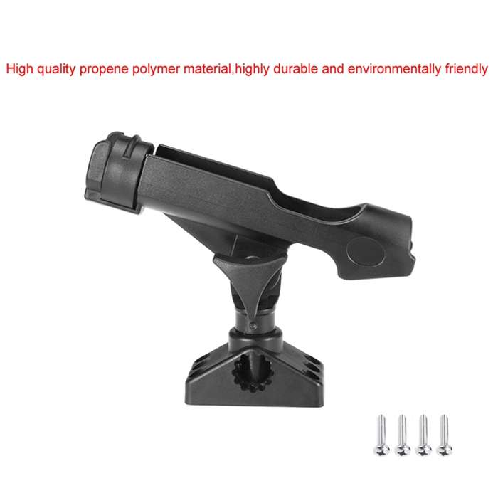 Boat Kayak 360 Degree Adjustable Fishing Rod Holder(235MM)