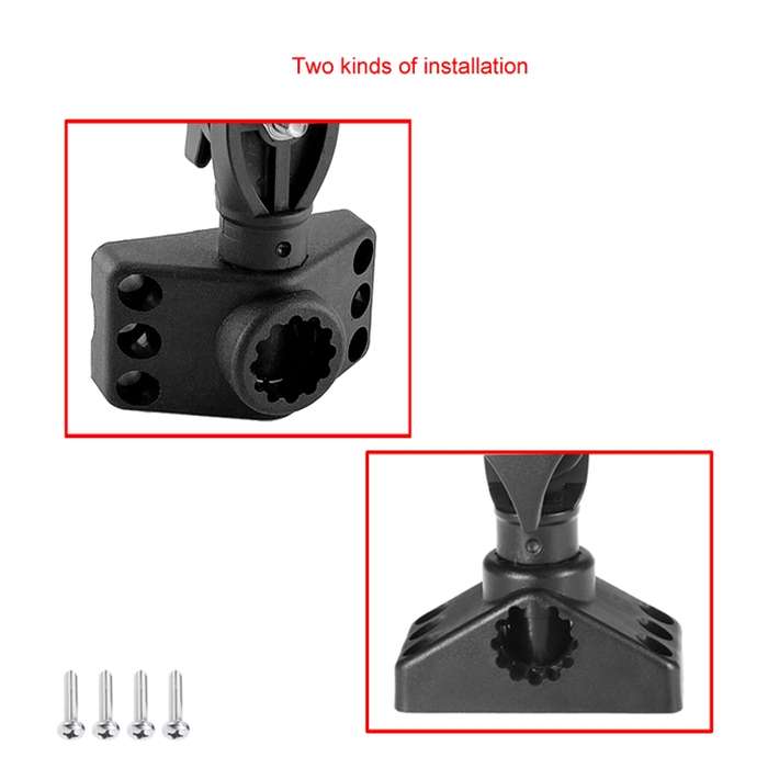 Boat Kayak 360 Degree Adjustable Fishing Rod Holder(235MM)