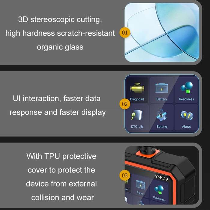 OBD Car Battery Fault Scanning Diagnostic Instrument