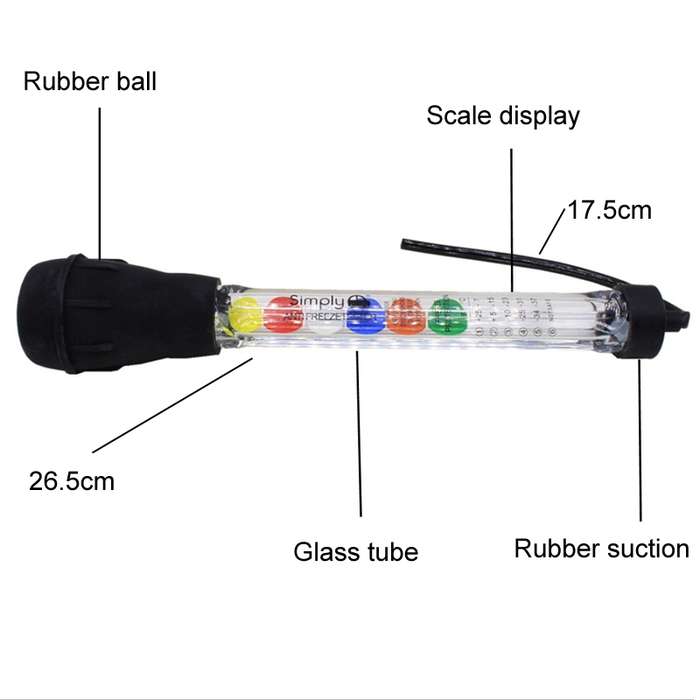 Automotive Battery Cylinder Sealing Anti-Freezing And Anti-Cooling Tester, Cable Length: 17.5cm