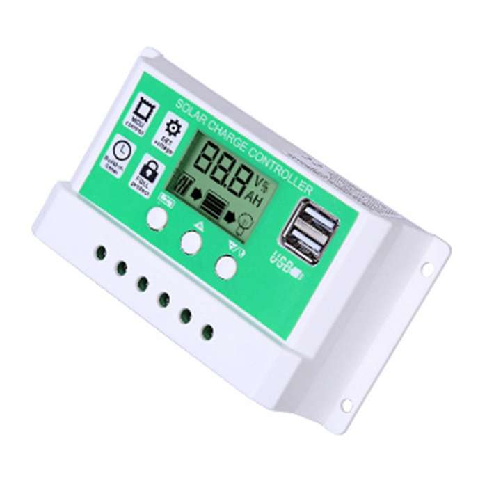 10A 12V PWM Solar Cell Panel Charger Controller Lithium-ion Lead-acid Battery Solar Controller
