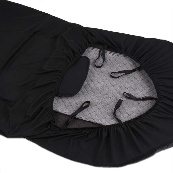 Car Leather Stitching One-piece Front Seat Cover(132x56cm)